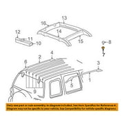 Jeep CHRYSLER OEM Roof Rack Rail Luggage Carrier-Side Rail Rivet 6506489AA