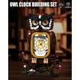thumbnail image 2 of Juego de bloques de construcción TYCOLE, reloj con forma de búho, 964 unidades, con reloj funcional, 2 of 7