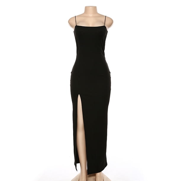 vestido maxi sin mangas de fiesta sexy para mujer qdfipangjing