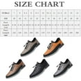 thumbnail image 2 of Men's Oxford Shoes Business Casual Shoes Office Loafers Premium Leather Dress Shoes Comfort Driving Shoes, 2 of 7