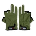 thumbnail image 1 of Guantes de pesca transpirables y transpirables con palma antideslizante ajustable verde Zulema Guantes de pesca, 1 of 8