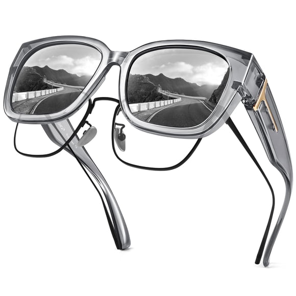 Gafas de Sol Polarizadas URUMQI para Mujer con Protección UV400 para Uso sobre Anteojos