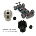 thumbnail image 4 of keepw 14T Pinion Gear For 1/12 ECX Rc RGT136100 Push RC To Limit 14T Pinion Gear black 1Set, 4 of 6