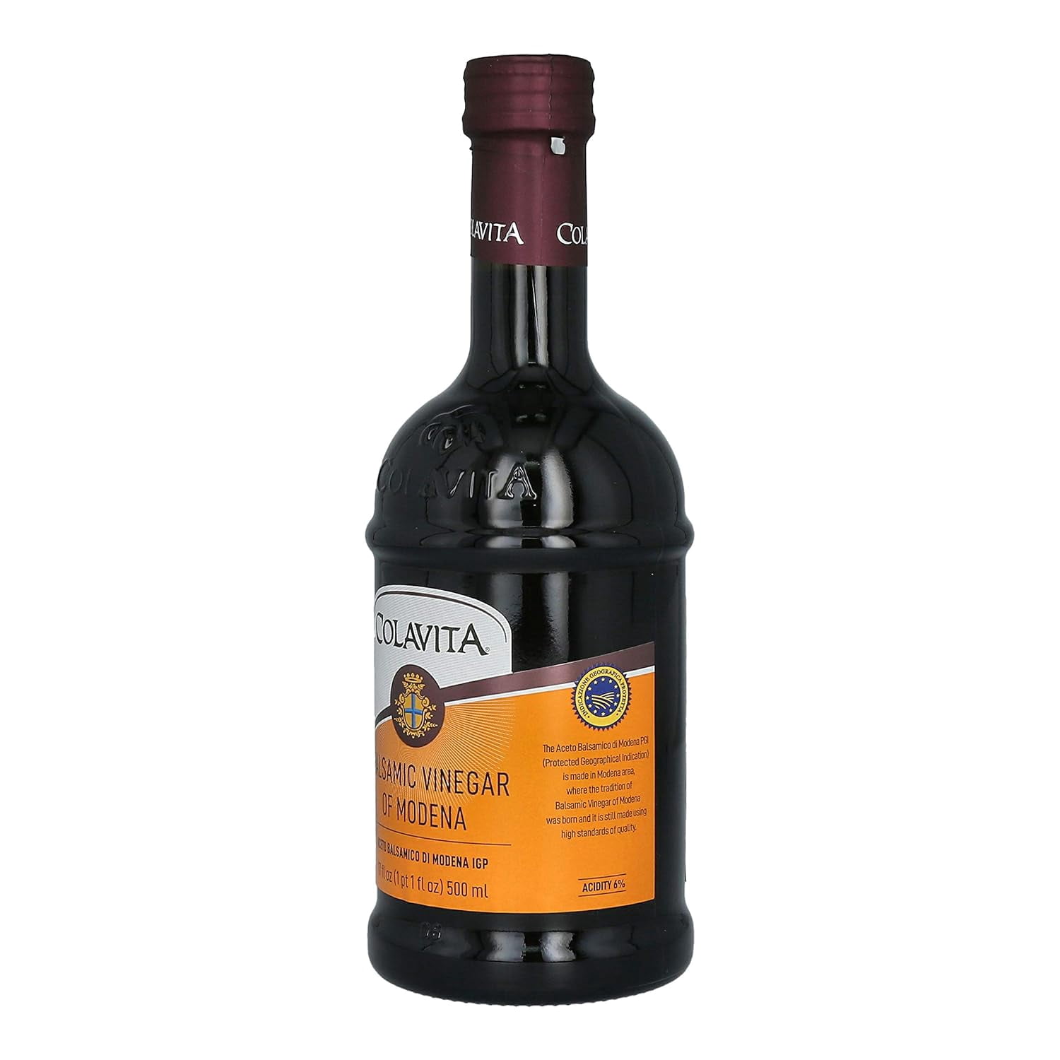 Colavita Balsamic Vinegar of Modena IGP, 17 Fluid Ounce Bottle
