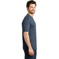 thumbnail image 2 of District Made Mens Perfect Tri Crew Tee-S (Navy Frost), 2 of 3