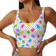 thumbnail image 1 of Balery Bear And Polka Dot Sujetadores deportivos con espalda cruzada para mujer, acolchados, sin costuras, de alto impacto, ideales para yoga, gimnasio, entrenamiento y fitness.-Medium, 1 of 8