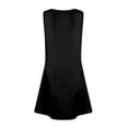thumbnail image 5 of Girls Summer Sleeveless Dress Kid Princess Flower Beach Sundress for Girls Size 7-8, 5 of 6