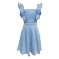 thumbnail image 5 of WILLBEST Robes Femmes Été Tendance Robe en Denim d'Été pour Femmes Décontractée à Manches Fluides Dos Ouvert Tenue en Jean Idéale pour les Événements Extérieurs et la Mode de Tous les Jours, 5 of 5