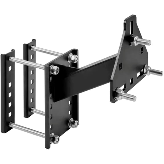 Spare Tire Carrier, Trailer Spare Tire Mount, 160 lbs Capacity, Utility Trailer Accessories Fits Most 4 & 5 & 6 & 8 Lugs Wheels on 4", 4.25", 4.5", 4.75", 5", 5.5", 6", 6.5" Bolt Patterns