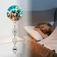 thumbnail image 4 of Personalized Analog Clock Non-Ticking Silent Wall Clocks Battery Operated Clocks with Picture Decorative for Living Room-Cool Golden Retriever Dog(10inch), 4 of 4