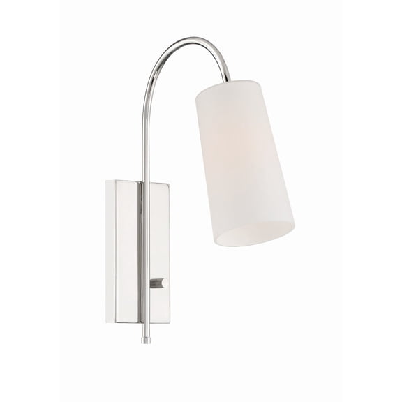 Crystorama Lighting - Alexa - 1 Light Wall Mount In Transitional Style-18.5