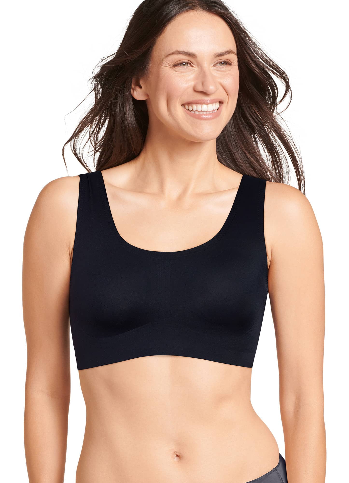 Jockey Women Invisible Edge Scoop Neck Bralette