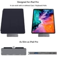 thumbnail image 2 of Adaptador USB C HUB para iPad Pro 11 12.9 2018 2020, 7 en 1 con Audio 3.5 mm HDMI 4K USB 3.0 Carga P, 2 of 7