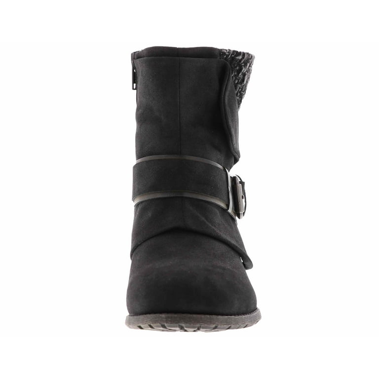 Jellypop Lauren Sweater Buckle Bootie Black in Size 8.5 Walmart
