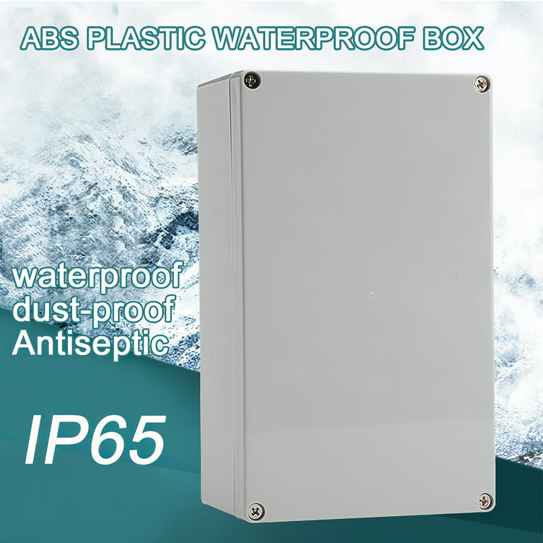 FANCY Enclosure Junction Box White Plastic Multifunctional IP65 Waterproof  Electric Project Terminal Connecting Case for Indoor Outdoor 