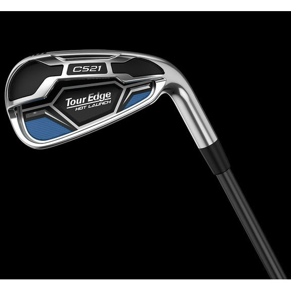 Tour Edge Hot Launch C521 Iron Set 4-PW (Aldila Rogue Stiff, LEFT) NEW