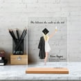 thumbnail image 2 of Ongmies Personalized Acrylic Graduation Plaque – 2025 Erasable Desktop Ornament, Customizable Graduation Gift for Him/Her, Transparent Diy Decoration, 2 of 8
