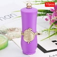 thumbnail image 4 of Eddwiin Royal Style DIY Lipstick Vacío Contenedor Auto-Hecho a Mismo Lápiz Labial Molde Bálsamo Labial Tubos (Ten OPP Bolsas-Morado), 4 of 5