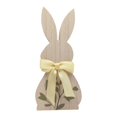 thumbnail image 1 of Easter Bunny Decoration Exquisite Wood Rabbit Shape Decoration For Home For Daily Easter For Present C, 1 of 6