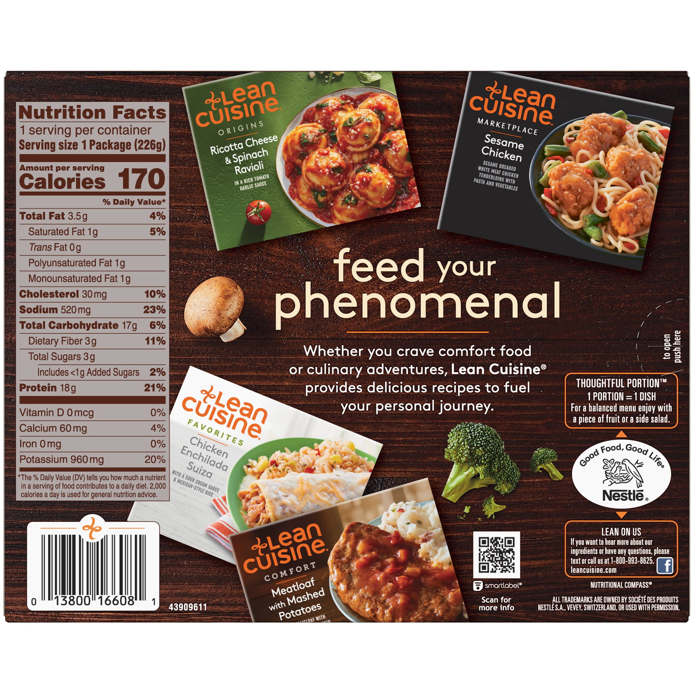 Lean Cuisine Comfort Herb Roasted Chicken 8 Oz Box Walmart Com