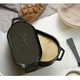 thumbnail image 4 of Kook Dutch Oven with Lid, Enameled Cast Iron, 3.4 Qt, Black, 4 of 5