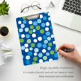 thumbnail image 3 of FORMRS Acrylic Clipboard with Low Profile Clip Standard A4 Letter Size, 12.5" x 9", Blue Dots, 3 of 8