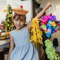thumbnail image 4 of Headband - Mexican Fiesta Paper Party Hat - 12 Pieces,Decorative Hat Headband Paper Photo Props Entertainment Party Party Supplies,7.87*8.27 inch., 4 of 6