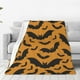 thumbnail image 2 of Halloween Decor Blanket Bat Party Lightweight Soft Home And Decoration Throw Blankets for Picnic Kids Room Dorm, 2 of 5