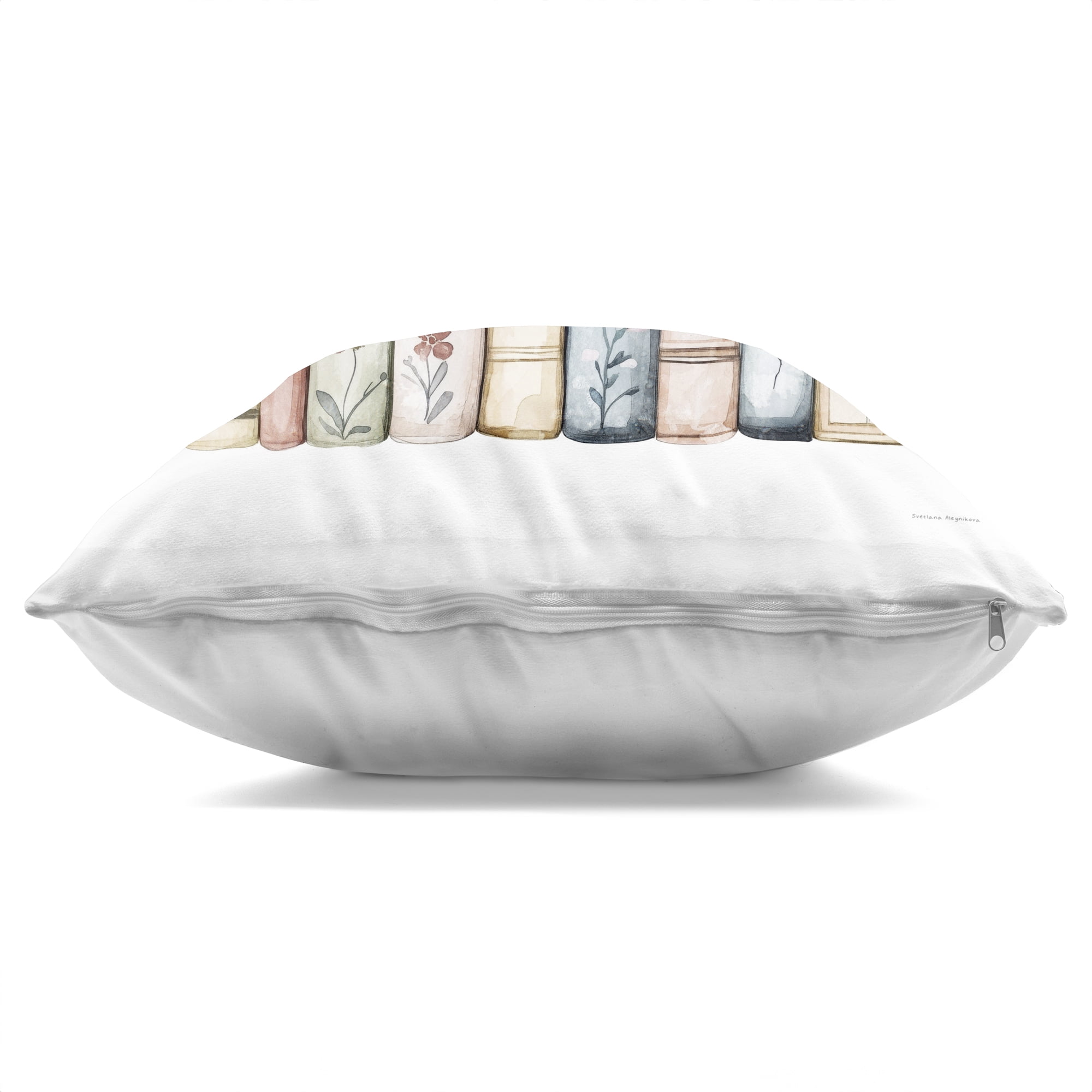 Stupell Industries Words That Blossom Decorative Printed Throw Pillow, design by Svetlana Aleynikova