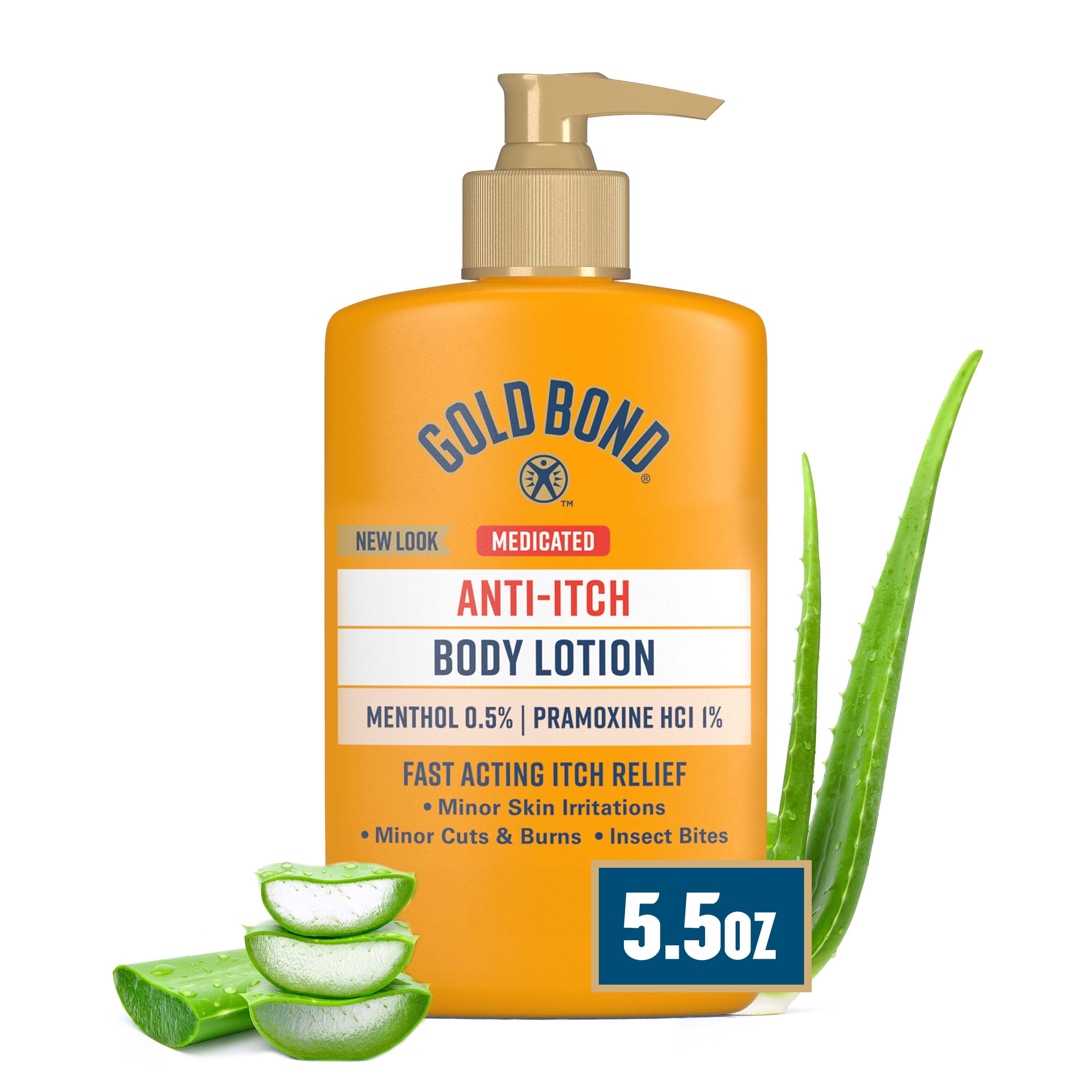 Gold Bond Medicated Anti-Itch Body Lotion, 5.5 oz., Steroid Free