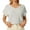 White, variant on MIXUE Womens Summer Tops Solid Color V Neck Short Sleeve Fashion Casual Shirts For Women Tshirts Holiday Wear,Beige,L