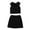 Black, variant on MEZZALL Toddler Kids Baby Girls Sleeveless T-Shirt Tshirts Tops Skirts 2PCS Princess Outfits Clothes Set Cozy Dailywear, Black, 3-4 Years