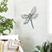 thumbnail image 3 of Deco 79 Eclectic Metal Dragonfly Wall Decor, 25" x 1" x 16", Turquoise, 3 of 7