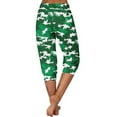 thumbnail image 5 of Womens Plus Size Joggers Cropped Joggers Ladies Clearance Women's Yoga Capris Pants Camouflage Print Loose Soft Workout Pants Outdoor Sports Casual Pants with Pockets, 5 of 6