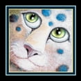 thumbnail image 3 of Seeley, Laura 12x12 Black Modern Framed Museum Art Print Titled - Best Friends (Detail Blue), 3 of 5