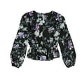 thumbnail image 2 of Bar Iii Womens Glamour Peplum Blouse, 2 of 2