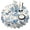 flowers-187, variant on Round Tablecloth Spring Summer flower Table Cover Round 60x60 Inch for Party Dinner Picnic