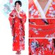 thumbnail image 3 of Guardurnaity Mujeres Niñas Satén Japonés Kimono Largo Yukata Foto Cosplay Disfraz Disfraces de disfraces rojo, 3 of 6