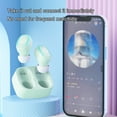 thumbnail image 4 of VALSEEL Headphones Wireless Bluetooth, Touchs Wireless Bluetooth Headset Macaron Color Mini Invisible Binaural In-ear In-bud Bluetooth Headset, 4 of 7