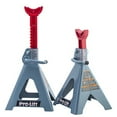 thumbnail image 2 of Pro-Lift Heavy Duty 6 Ton Jack Stands Pair - Double Locking Pins - Handle Lock and Mobility Pin for Auto Repair Shop with Extra Safety, 2 of 4