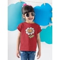 thumbnail image 2 of Cute Daisy Buddy T-Shirt Toddler -Smartprints Designs,  3 Toddler, 2 of 4