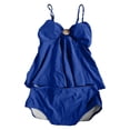 thumbnail image 5 of Womens Tankini Bathing Suits 2026 Fashion Modest Ruffle Top with High Waisted Bottom Two Piece Bathing Suits Woman Swimwear, 5 of 5