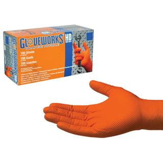 GLOVEWORKS HD 6-Mil Royal Blue Nitrile Disposable Gloves — Zoomget