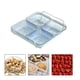 thumbnail image 4 of Bandeja para servir refrigerios, contenedor para condimentos, multifuncional Púrpura 4 Rejillas, 4 of 6