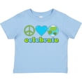 thumbnail image 3 of Inktastic Celebrate Earth Day Peace Love Earth Boys or Girls Toddler T-Shirt, 3 of 5
