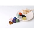 thumbnail image 2 of MAIBAOTA Natural Chakra Raw Crystals Bulk Healing Crystal Stones 1" Raw Rough Gemstones Rocks for Tumbling Polishing Cutting Reiki Witch Quartz Crystals, 2 of 6