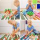 thumbnail image 5 of Juego de combinación de formas y tamaños de cosecha de zanahorias, habilidad motora fina, Montessori de madera, 5 of 5