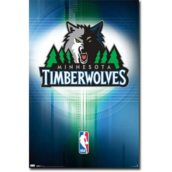 Timberwolves - Logo 10 Poster Print (24 x 36)