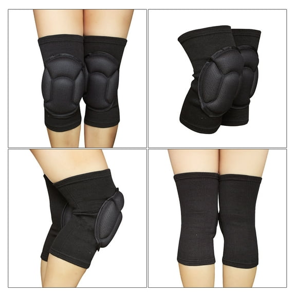 EXHUMKY 1 Pair Collision Knee Pads for Running Workout Walking 10.2x6.3in