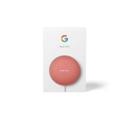 Nest Mini (2nd Generation) with Google Assistant - Coral